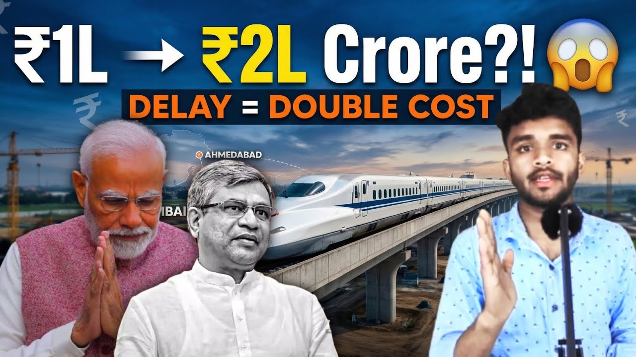 Why India’s First Bullet Train Project Got Delayed & Doubled in Cost
