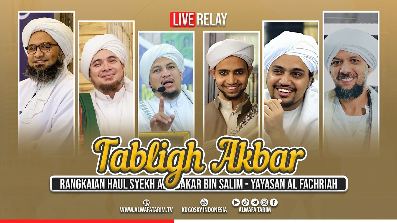 🔴LIVE | TABLIGH AKBAR YAYASAN AL FACHRIYAH | RANGAKAIAN HAUL SYEKH ABU BAKAR BIN SALIM