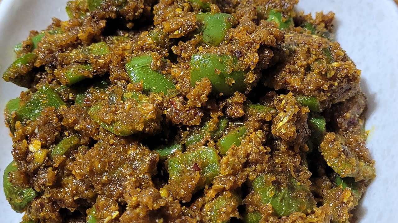 Aisi Chatpati Masaledar Sabzi Banae 2 Ki Jagah 4 Roti Kha Jaenge | Shimla Mirch Besan Wali Sabzi