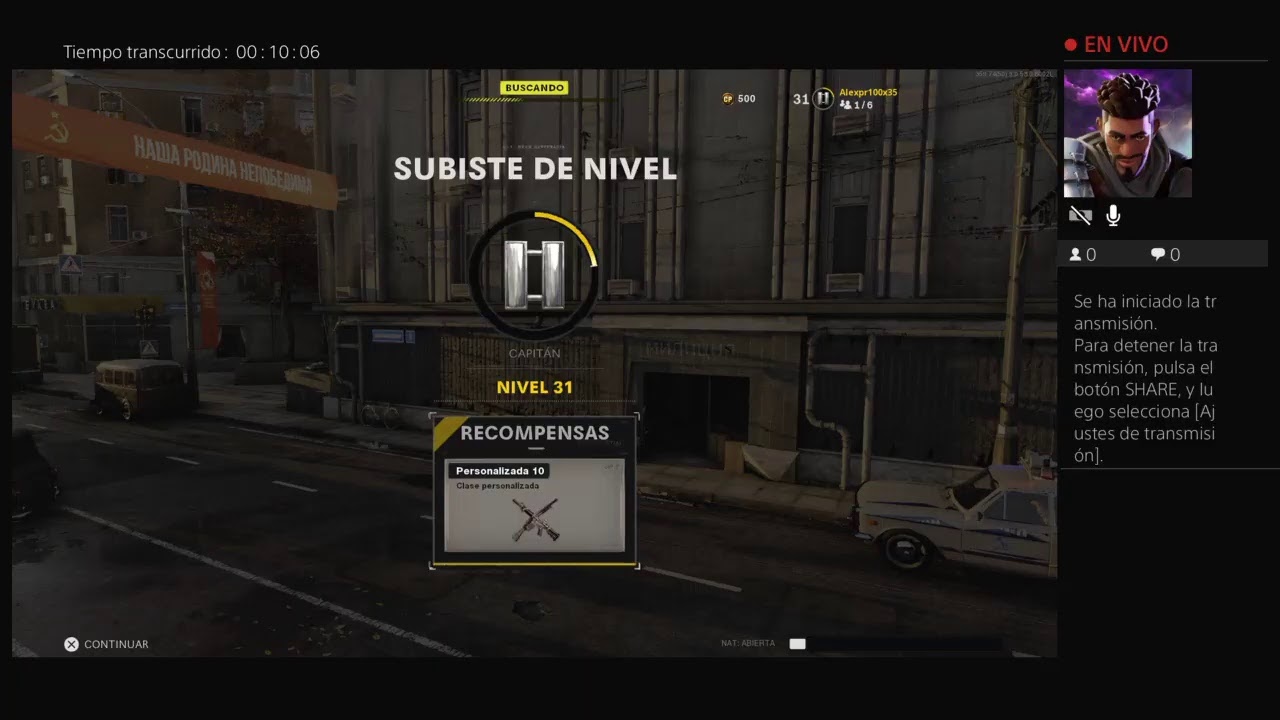 Transmisi&oacute;n de PS4 en directo de alexpr100x35