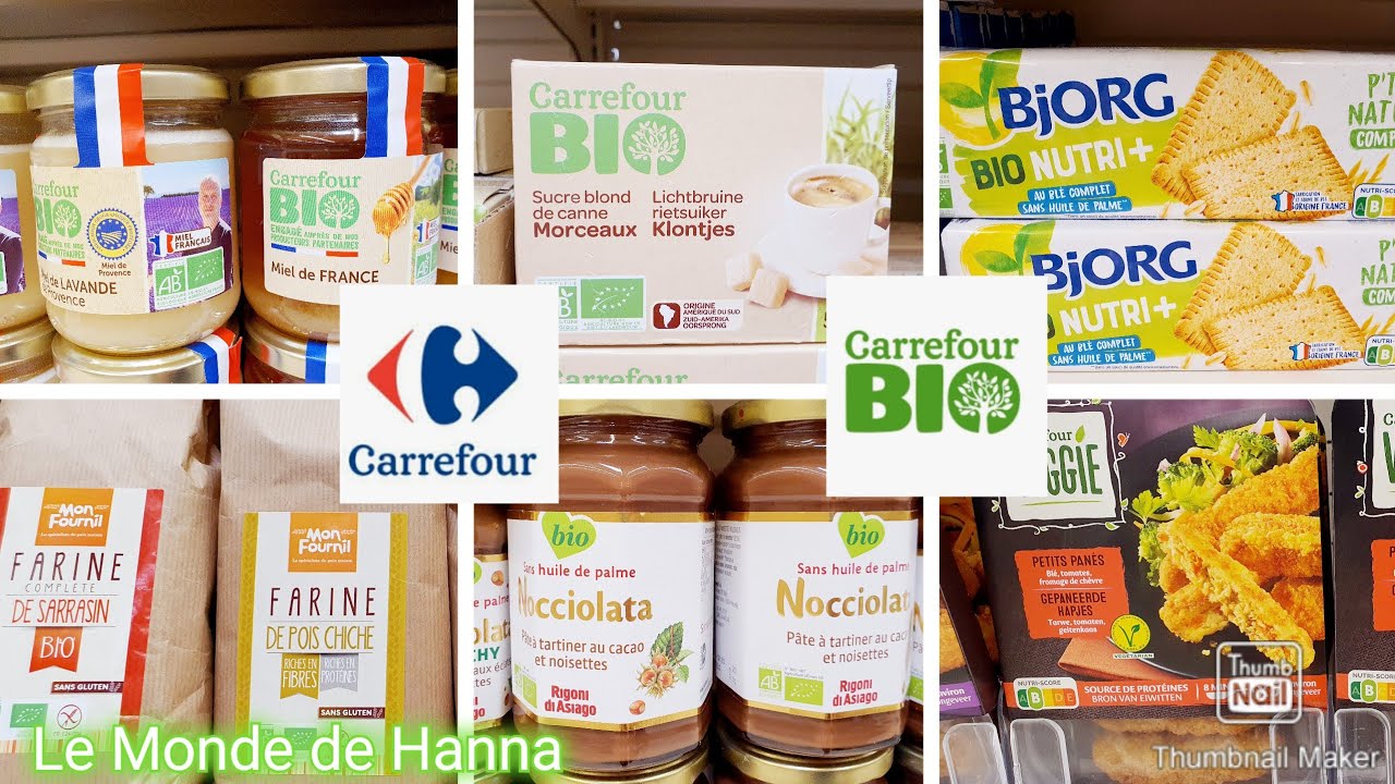 CARREFOURFRANCE ARRIVAGE 15-05 LES COURSES BIO - BONS PLANS ✅️