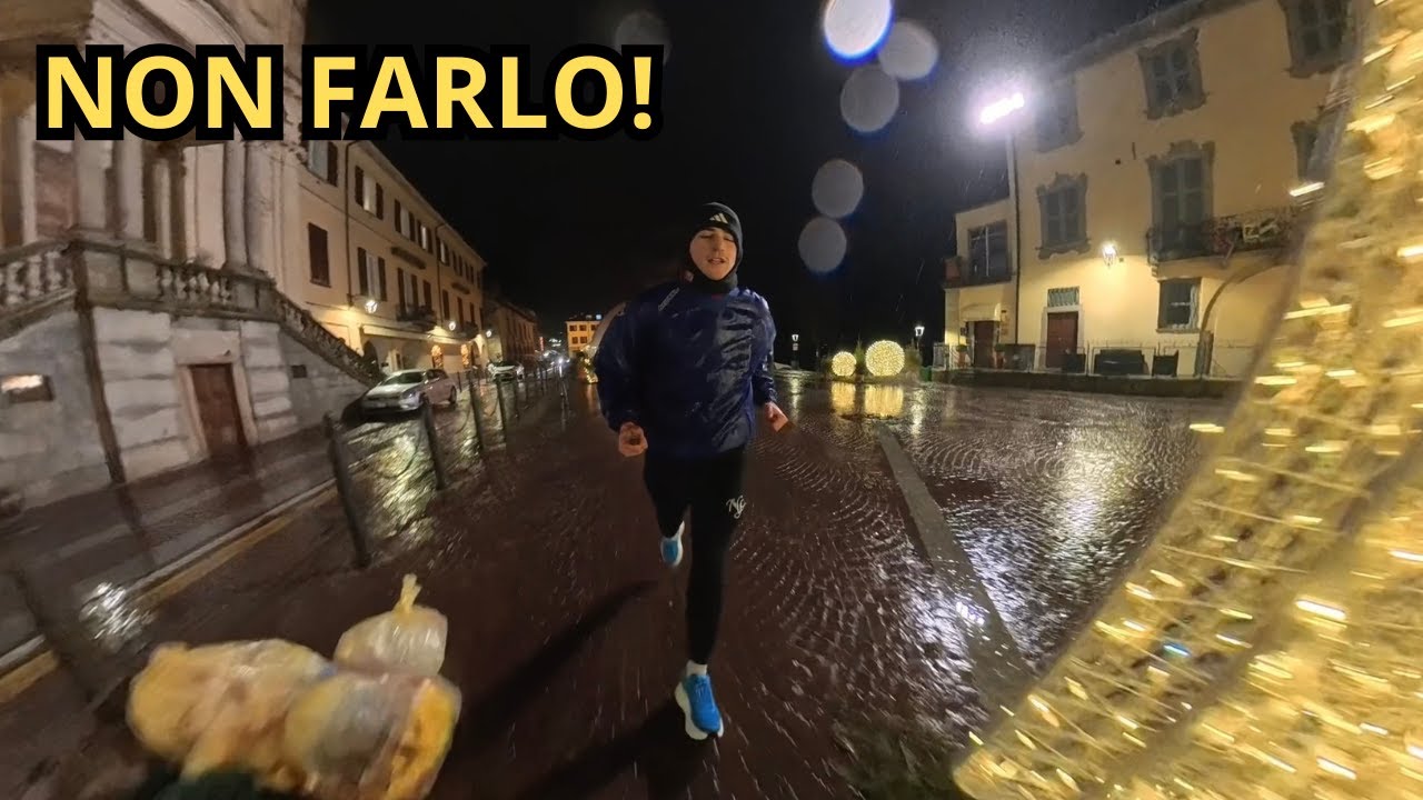 Come (non) correre sotto la pioggia