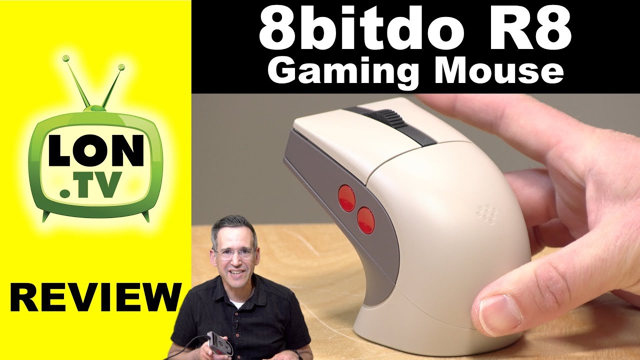 8bitdo Retro R8 Gaming Mouse Review