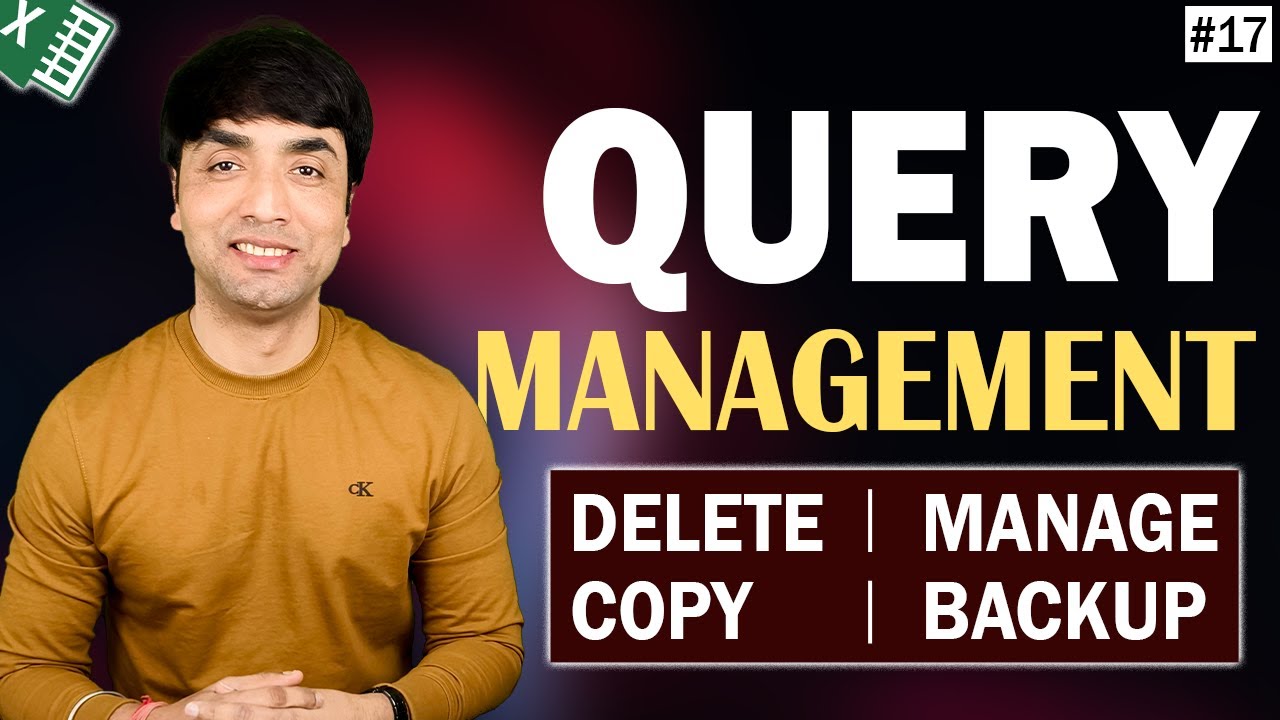 Query Management | Delete , Manage , Copy  & Backup Results