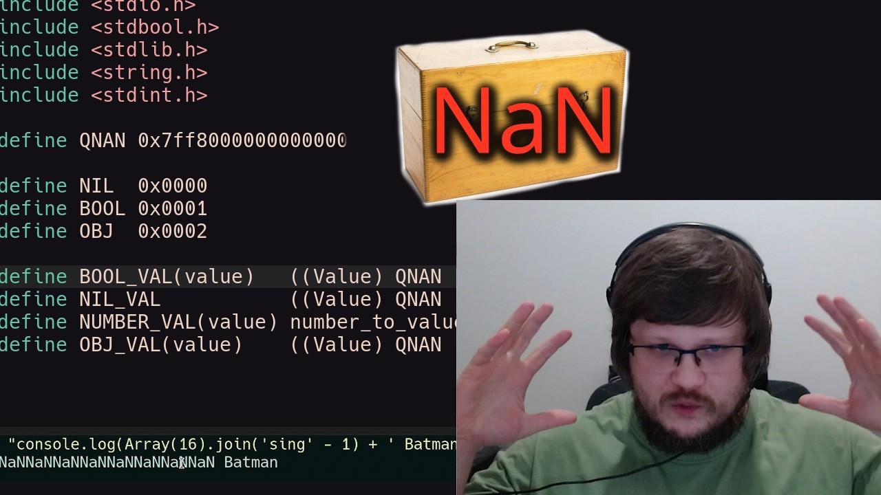 Crazy programming language optimization - NaN Boxing