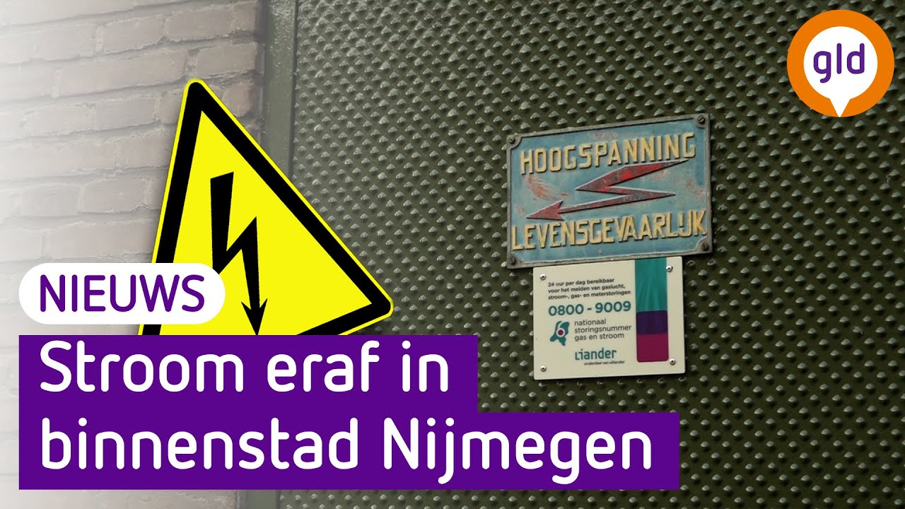 Stroomonderbrekingen in binnenstad Nijmegen