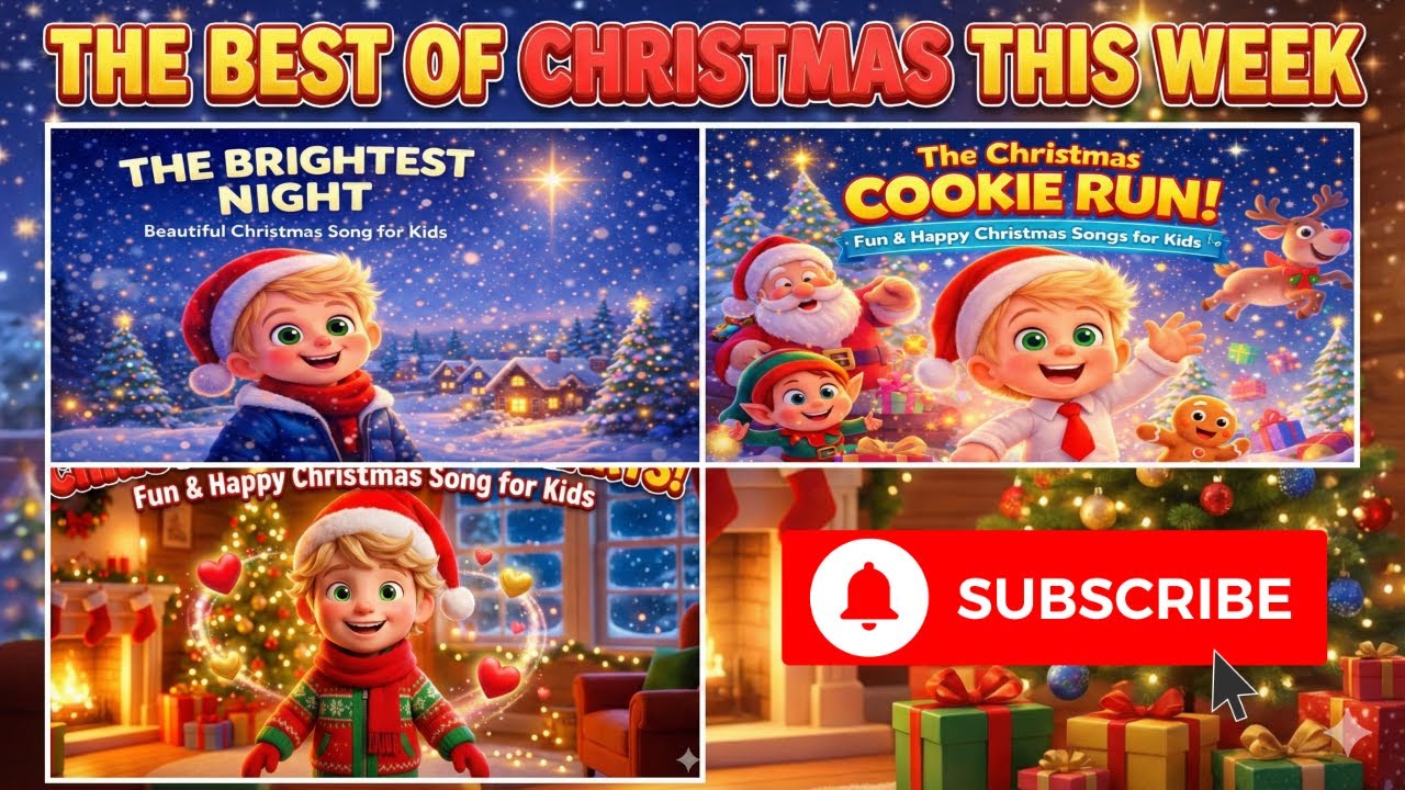 ✨ Best of the Week! Fun & Happy Christmas Kids Songs 🎄🎶