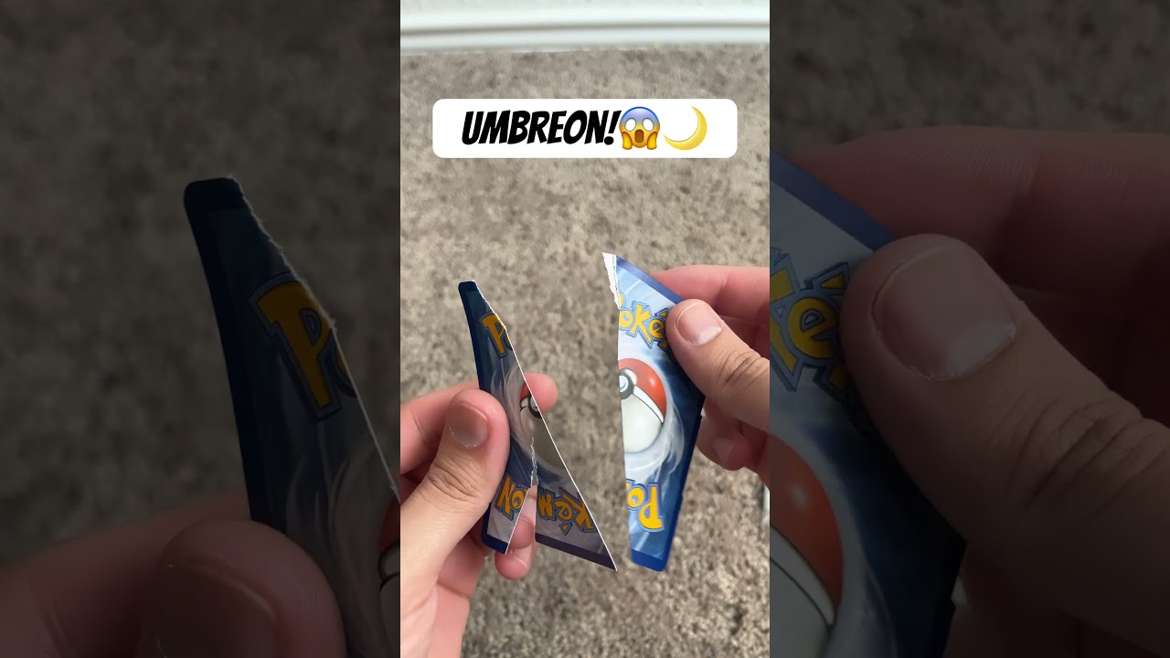 Umbreon!😱 #pokemon #pokemoncards #cards #charizard #umbreon #pikachu #gengar #arceus #pokemontcg