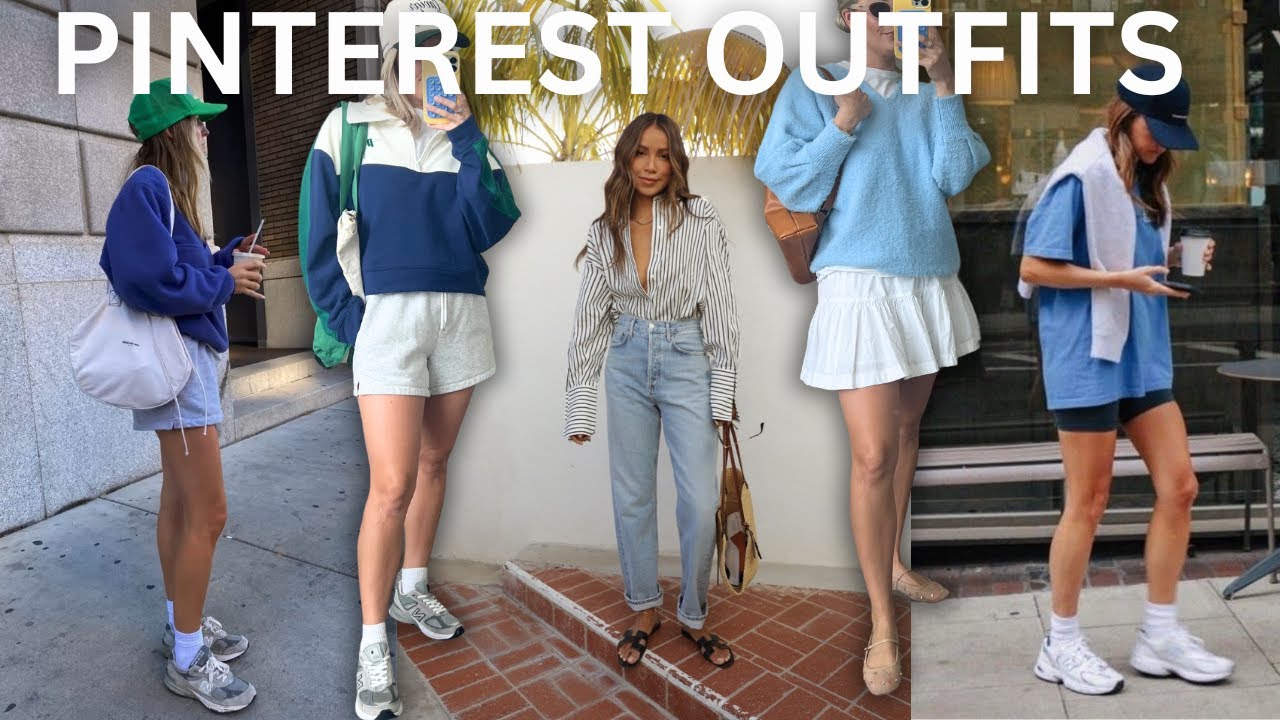 RECREATING SPRING/SUMMER PINTEREST OUTFITS 2024 | Casual Outfit Ideas