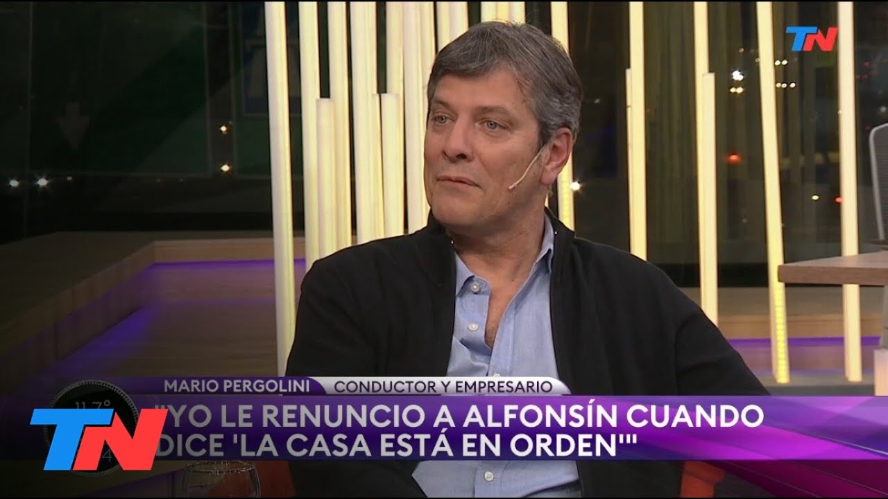 Mario Pergolini y su anécdota con Raúl Alfonsín, en SOLO UNA VUELTA MÁS