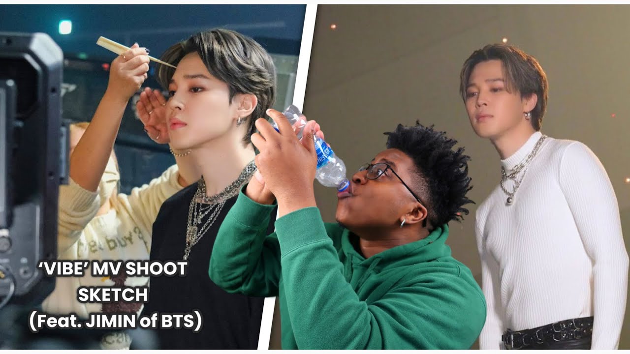 ‘VIBE’ (Feat. JIMIN OF BTS) MV SHOOT SKETCH! | IM..SHOOK..
