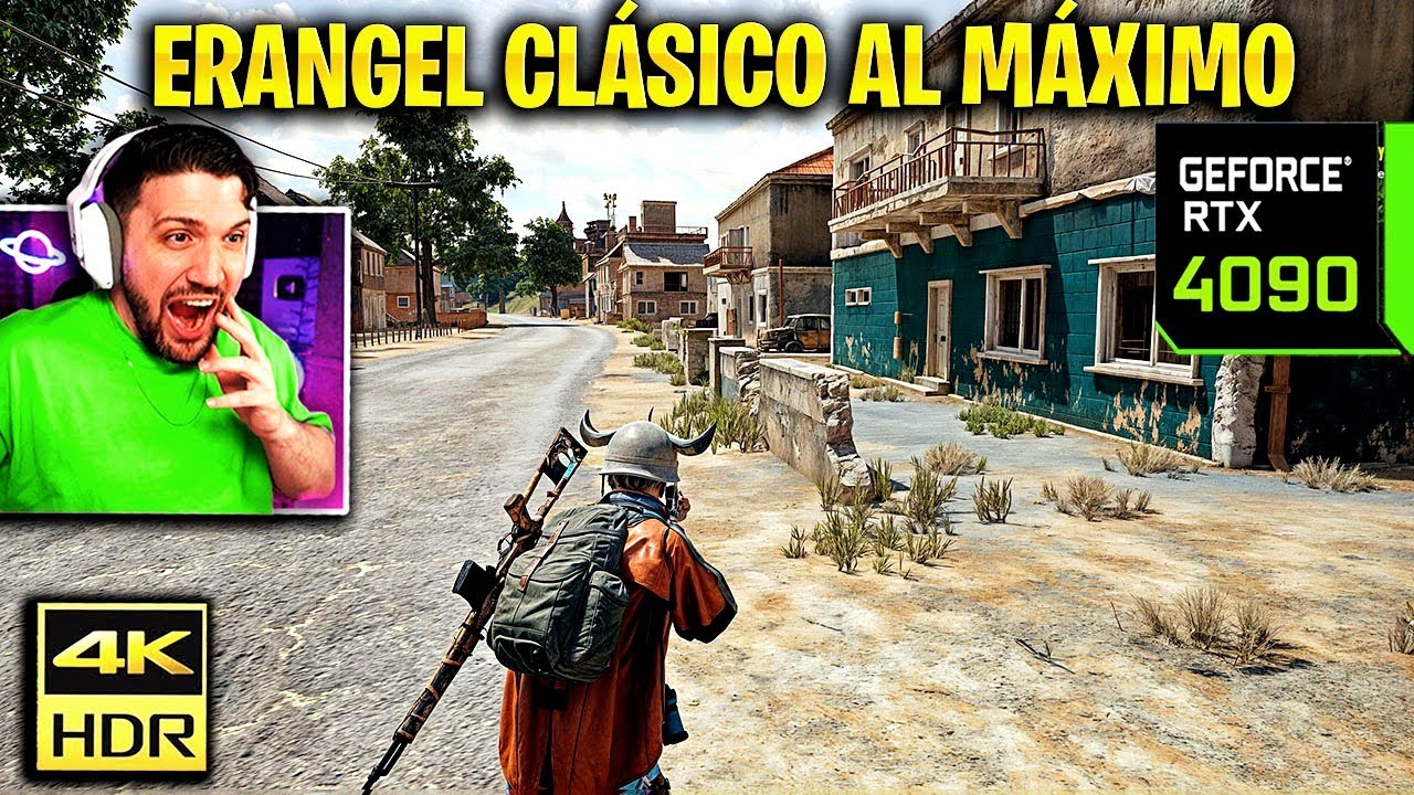Así se ve ERANGEL CLASICO de PUBG en GRAFICOS AL MAXIMO! -  ME RECUERDA A PUBG LITE 😢