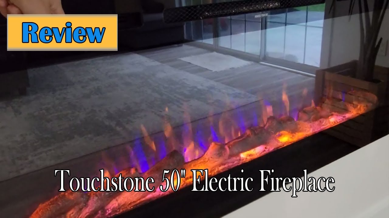 Touchstone Smart Electric Fireplace Review - Best electric Fireplace 2024