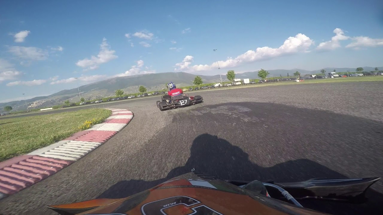 go kart gara pista arcobaleno san lorenzo
