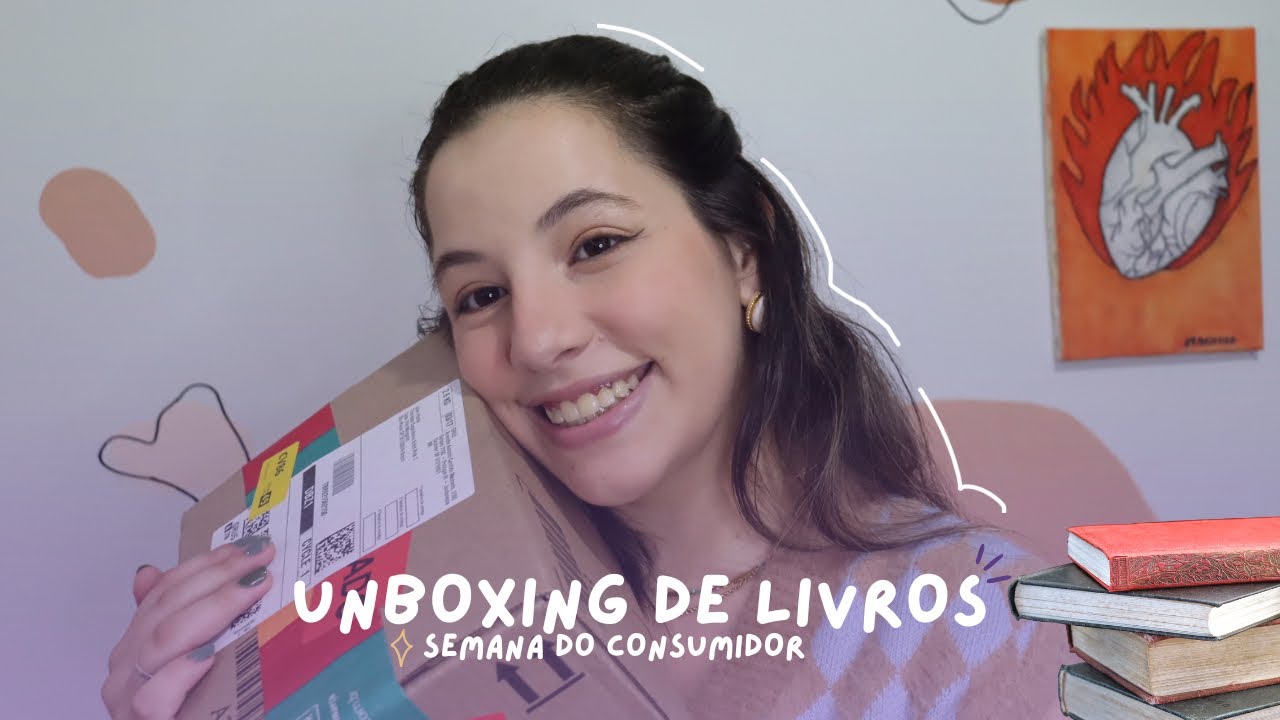 UNBOXING de LIVROS na semana do CONSUMIDOR. | Livros cristãos