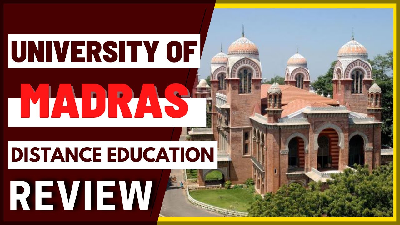 University of Madras Distance Education Review #universityofmadras #madrasuniversity #umeacademy
