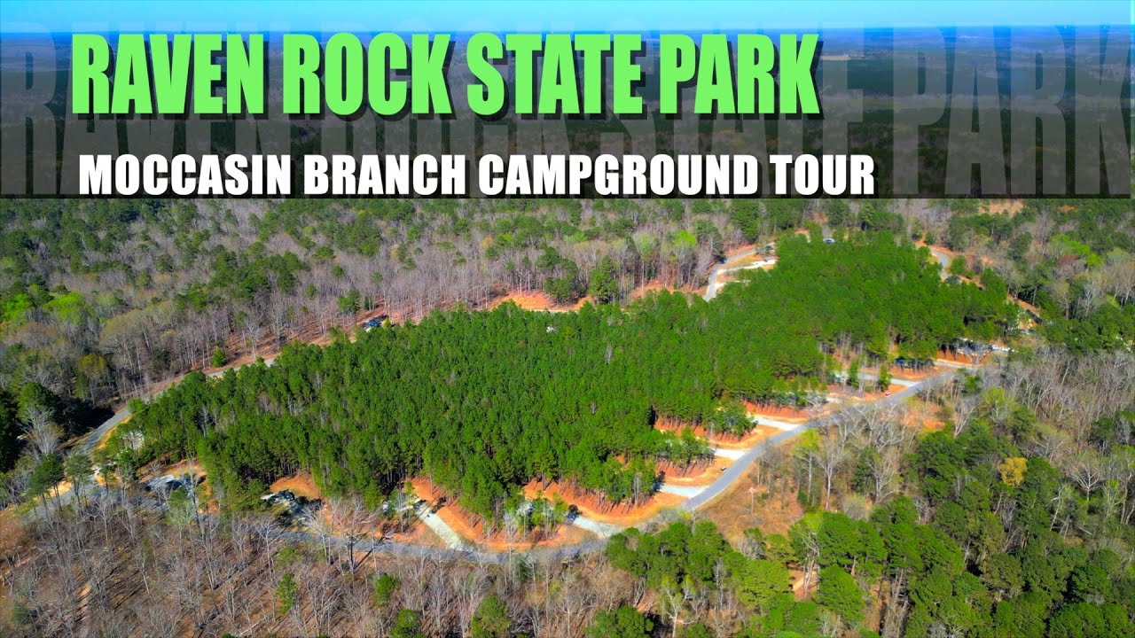 Moccasin Branch Campground Tour at Raven Rock State Park