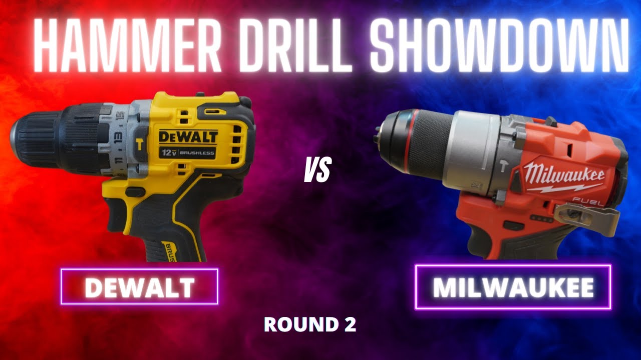 12v Hammer Drill Showdown - Round 2