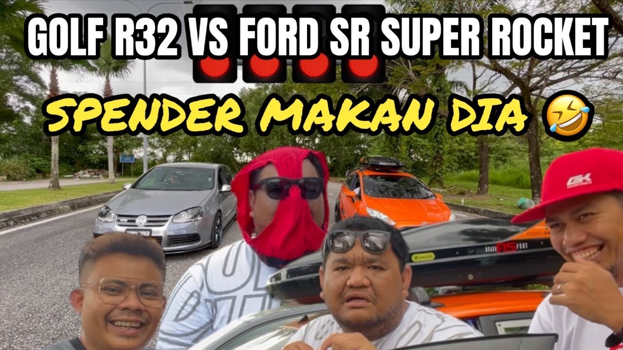 PERLUMBAAN TERHEBAT DI ABAD NI - PENUTUP 2023 TERIMALAH GOLF R32 VS FORD SR SUPER ROCKET.