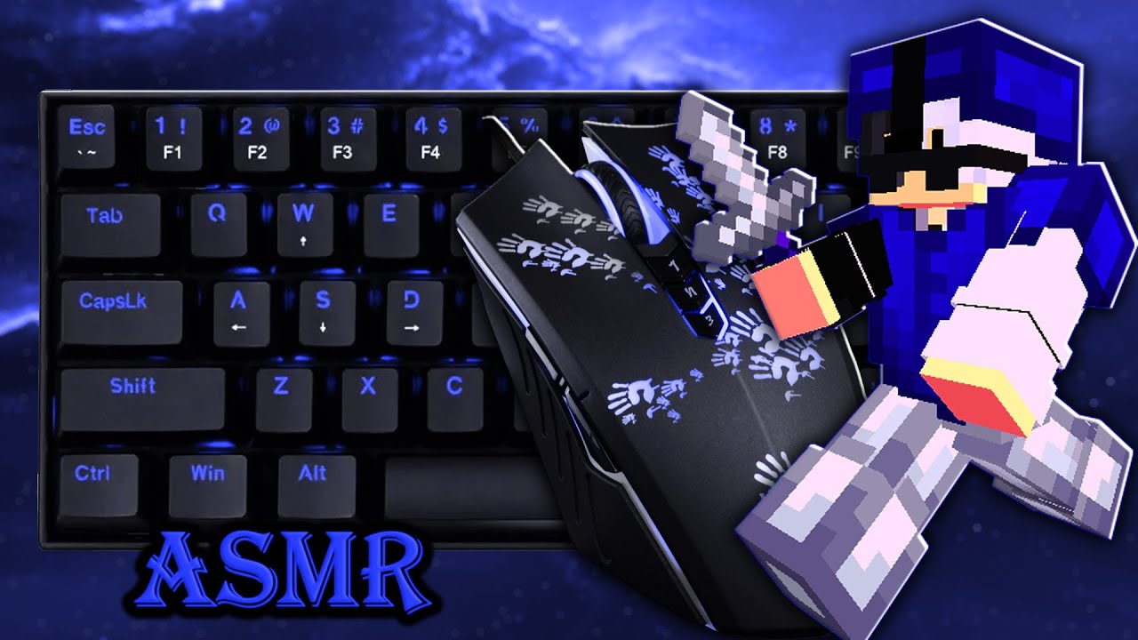 Bedwars ASMR Keyboard & Mouse Sounds 😴 | Trexmine Bedwars
