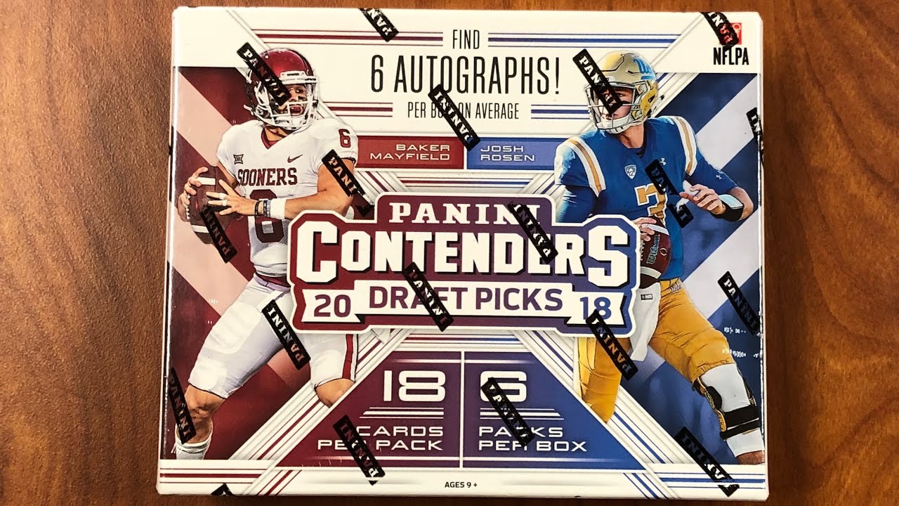 2018 Panini Contenders Draft Picks. Cracked Ice Bebe!!