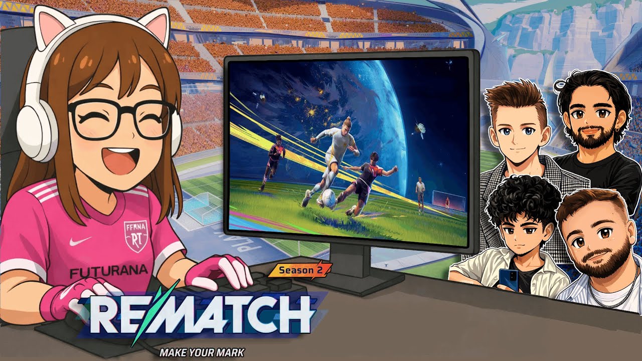 REMATCH - Ranked 5 vs 5 full team  [PT].  de volta ao campo .
