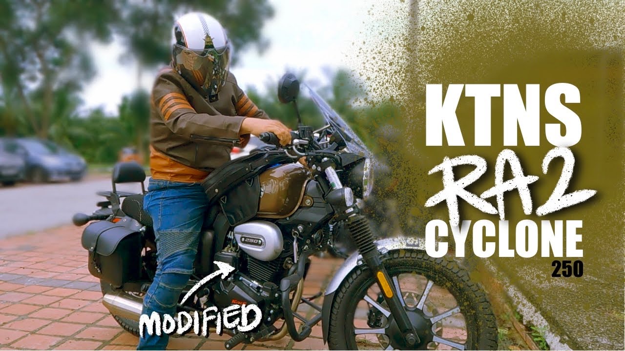 Modifikasi KTNS RA2 Cyclone 250 Oleh Brader Alan