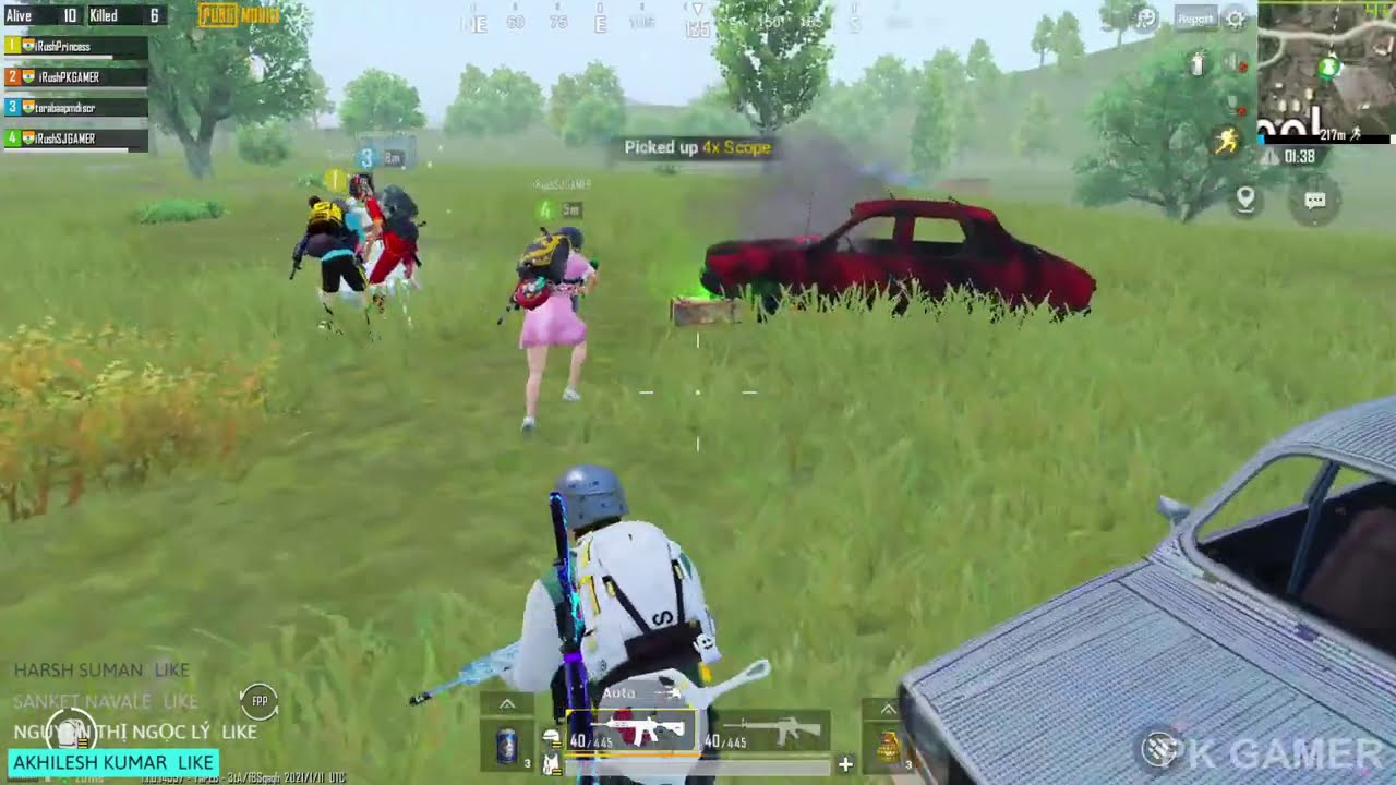 PK GAMER & MDISCRAZY VS IRUSHCLAN FULL FUN - P.K. GAMER