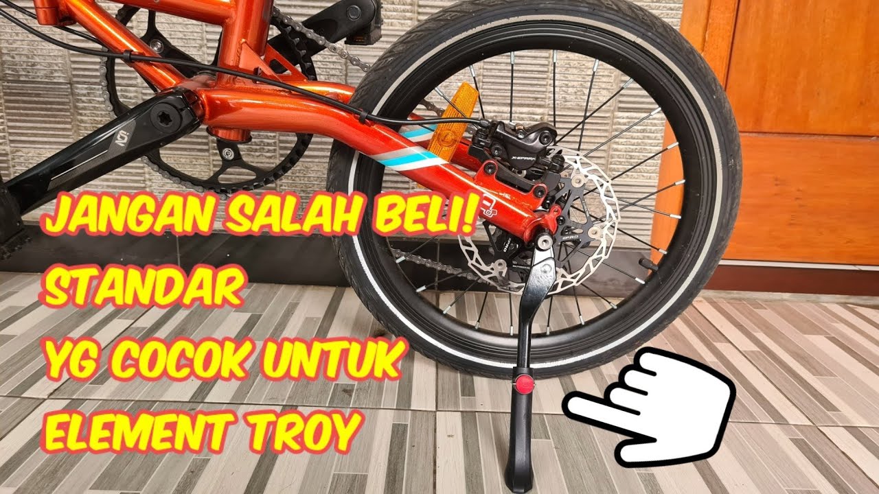 Standar / Bike Stand Sepeda Lipat Element Troy - Bisa juga buat Fnhon Gush