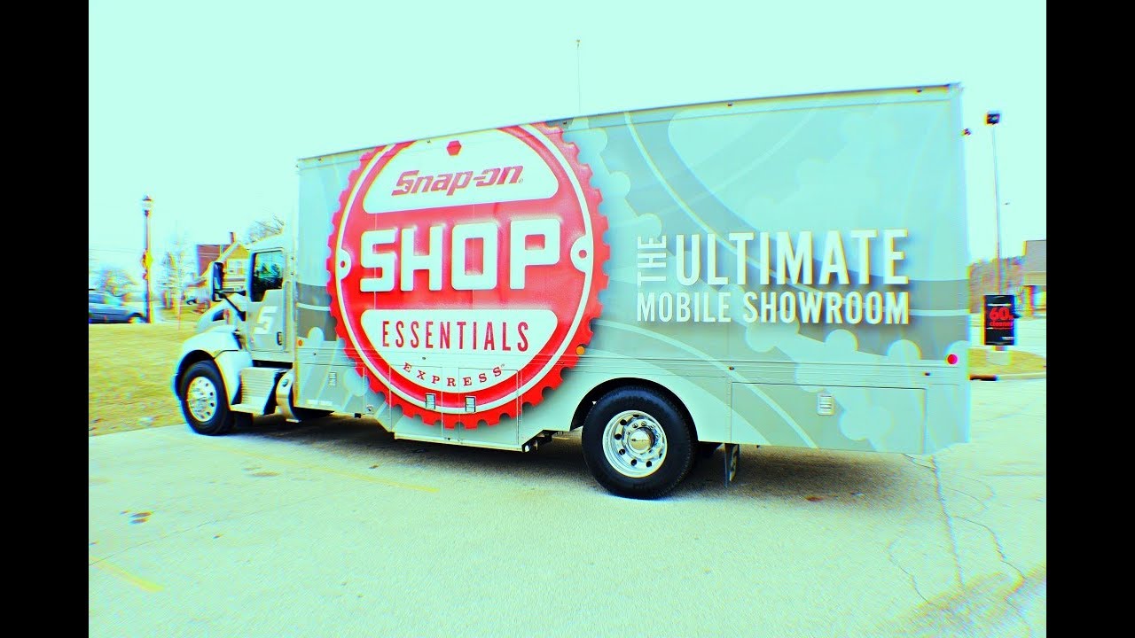 INSIDE THE SNAP-ON SHOP ESSENTIALS NEW PROMOTION TRUCK