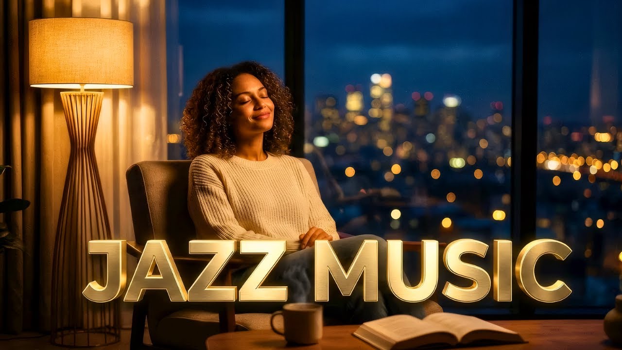 Jazz Relaxing Music for Stress Relief & Peaceful Nights