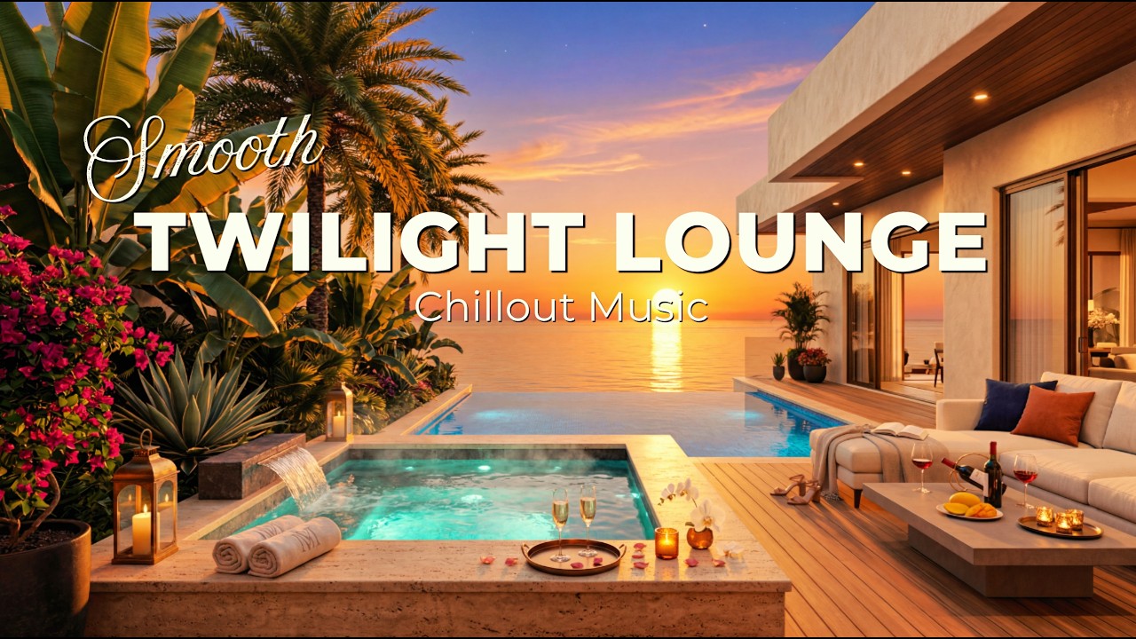 Luxury Chillout Lounge Music 🌅 | Oceanfront Twilight | Evening Ease