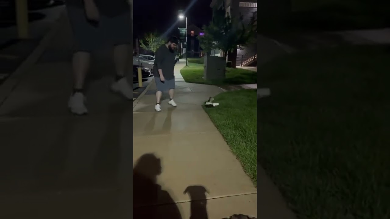 Girl Tries To Take White Cup Stuck On Skunk Head