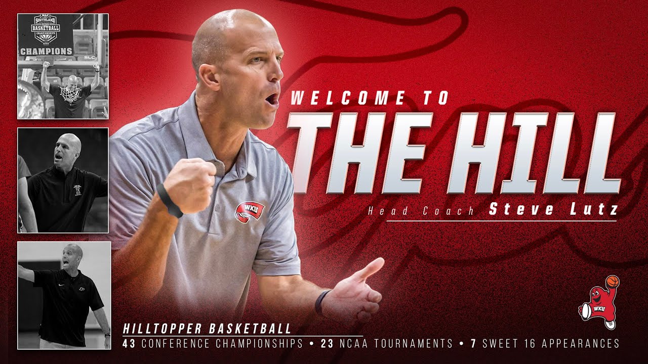 WKU MBB Introductory Press Conference - Head Coach Steve Lutz - 3-20-23