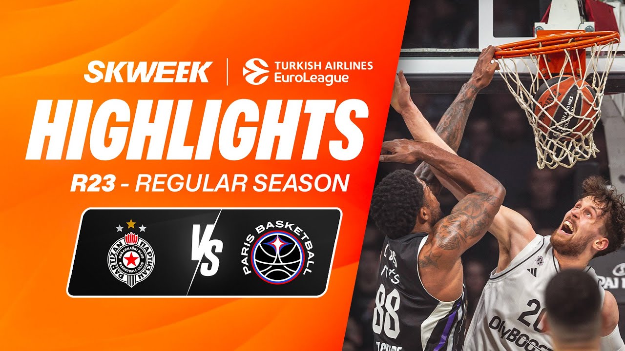 THE BELGRADE ARENA WANNA EAT PARIS 🥐 ! - Partizan Belgrade vs Paris Basketball - Highlights J21