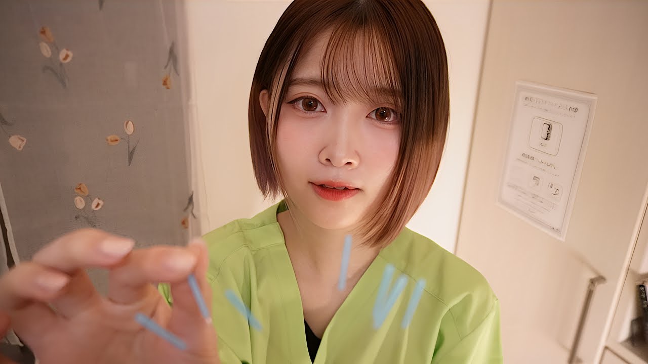 【ASMR】頭の痛みと痒みの治療ロールプレイ🤕🏥【針治療🪡｜痒い部分をカリカリ｜指圧｜触診｜脳神経刺激】