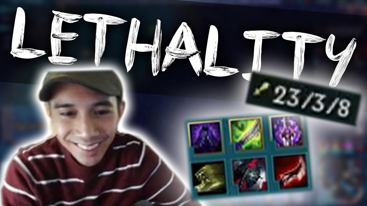 SirhcEz - FULL LETHALITY GAREN BROKEN 23+ kills 1v9