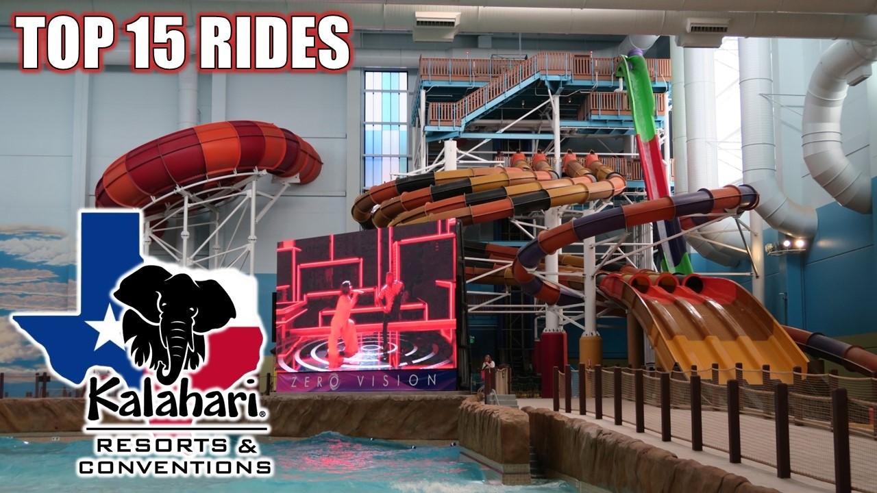 Top 15 Rides at Kalahari Resort (Round Rock, Texas)