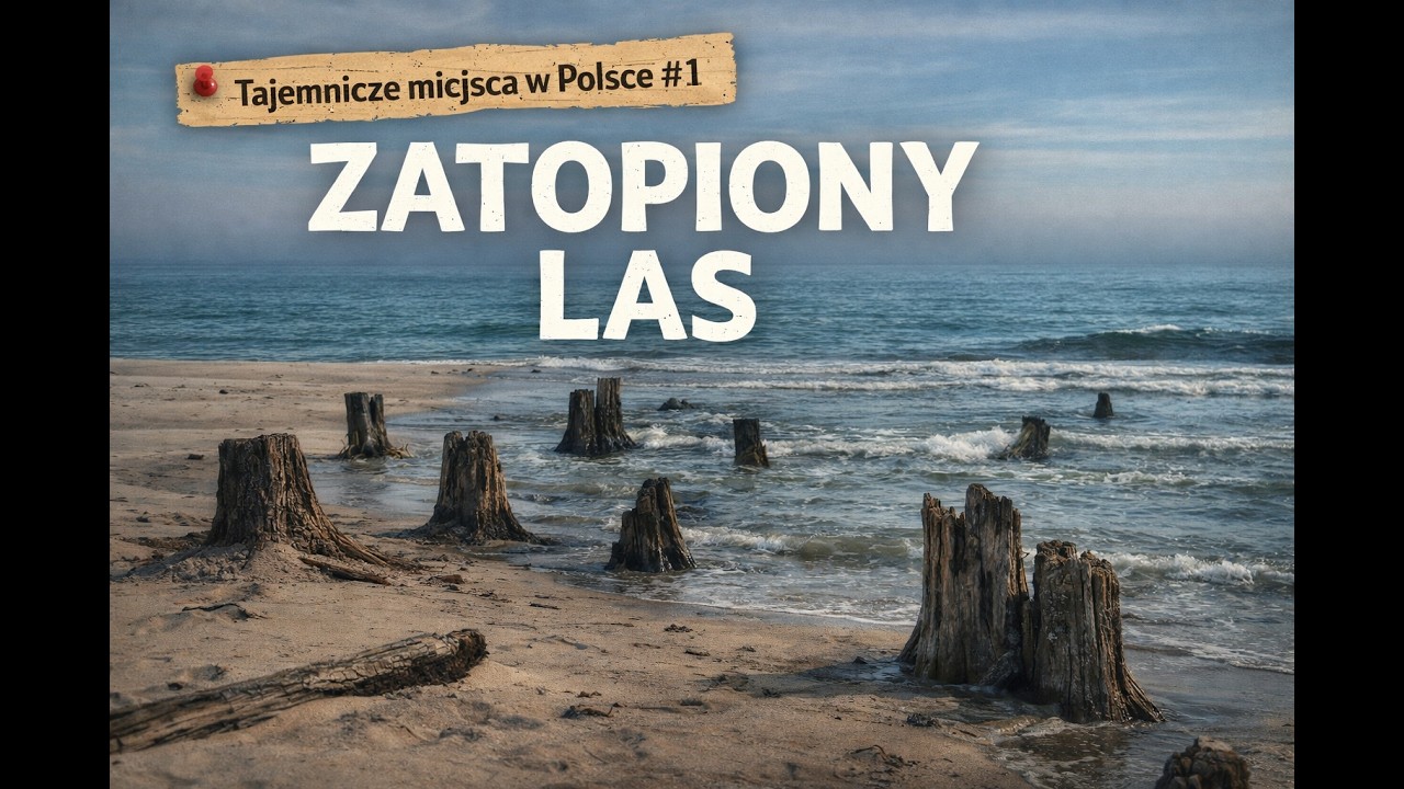 Zatopiony las w Czołpinie – czy warto zobaczyć? Tajemnicze miejsca #1