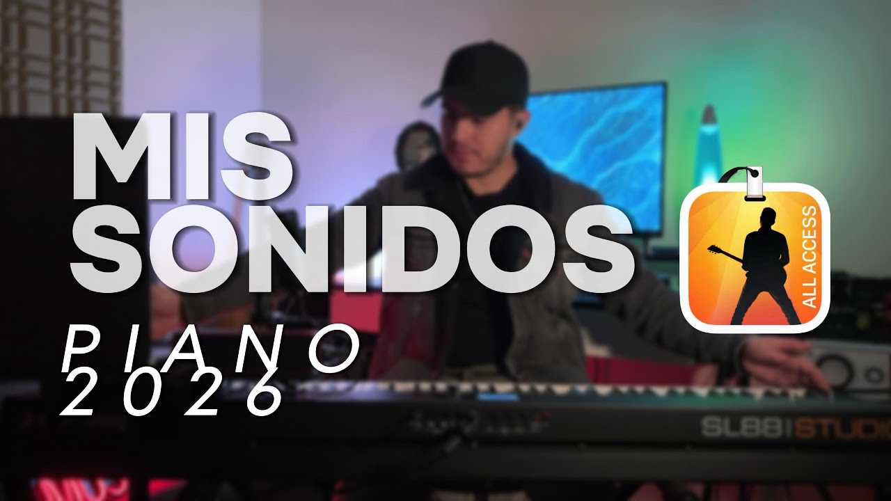 MIS SONIDOS de PIANO 2026 | Que equipo usó para tocar en vivo? MainStage | Worship 