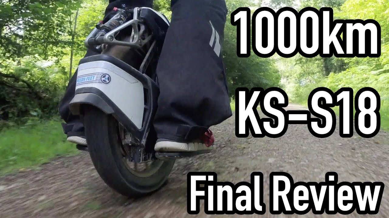 1000 км на моноколесе с подвеской | Kingsong KS-S18 | Финальный обзор!
