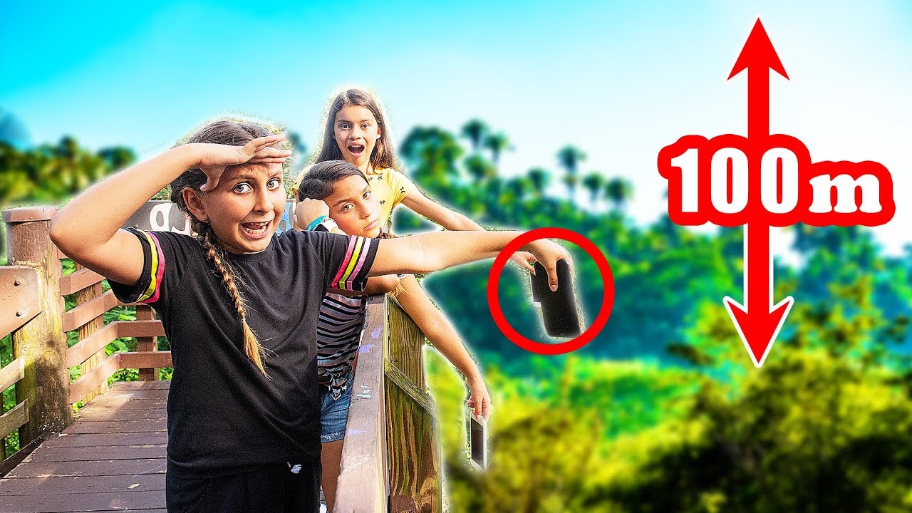 La última en SOLTAR el iPHONE gana $1000 - Reto extremo Mimi Land