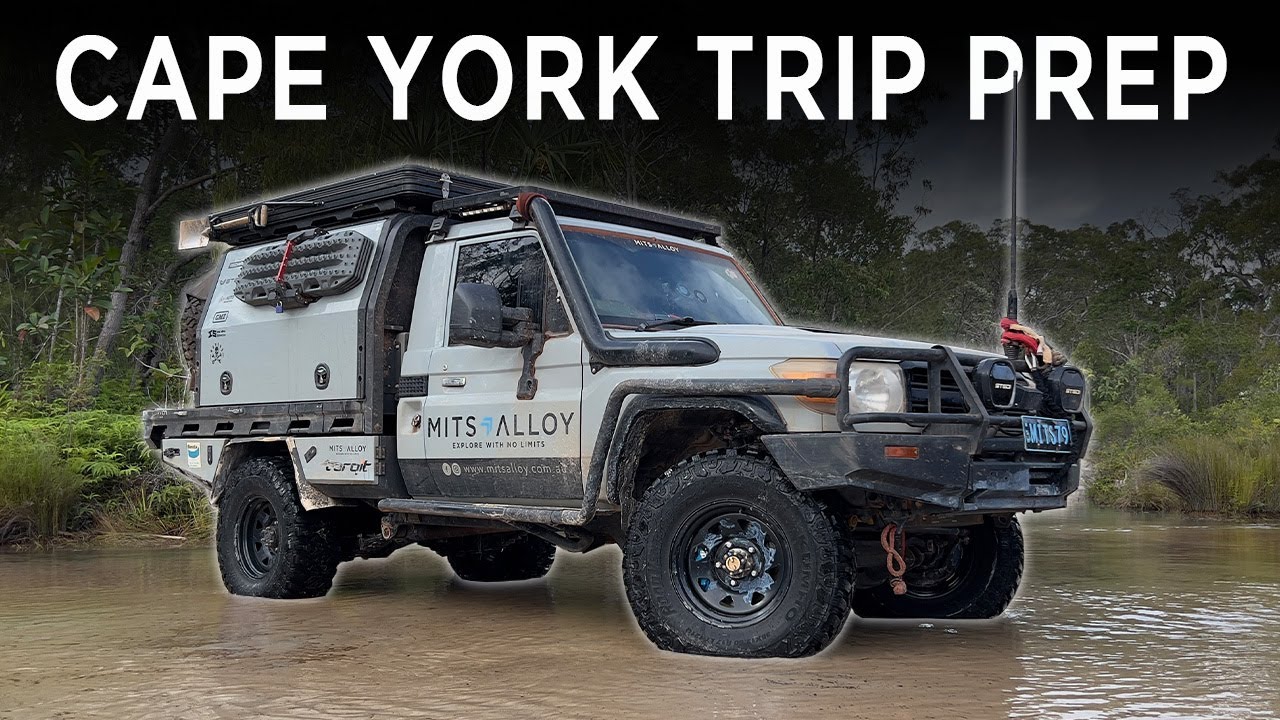Prepping MITS79 for a CAPE YORK trip with 4WD 24/7