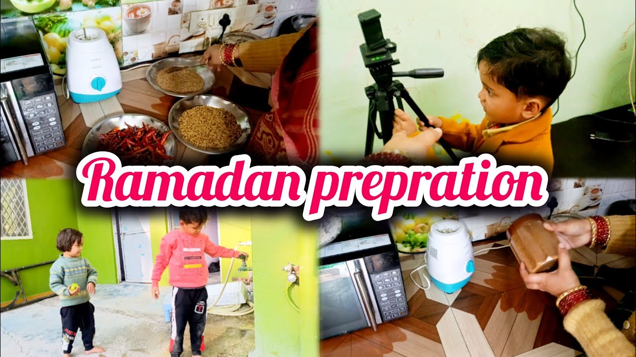 Ramadan ki tayyari shuru ho gayi hai 🌛💫 Ramadan prepration Start...!!!my new vlog 🏡