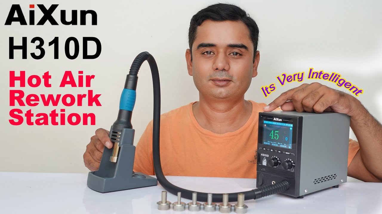 Aixun H310D  Hot air Gun SMD Rework Station with wifi & Bluetooth for mobile phone repairing