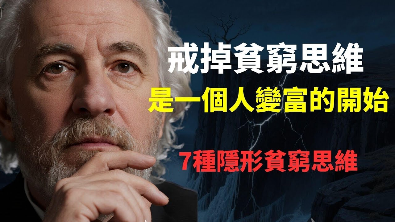 戒掉貧窮思維，是一個人變富的開始。如何在這個動盪的時代透過認知變富？深度復盤7個導致貧窮的頂級思維陷阱，每一條都價值百萬。