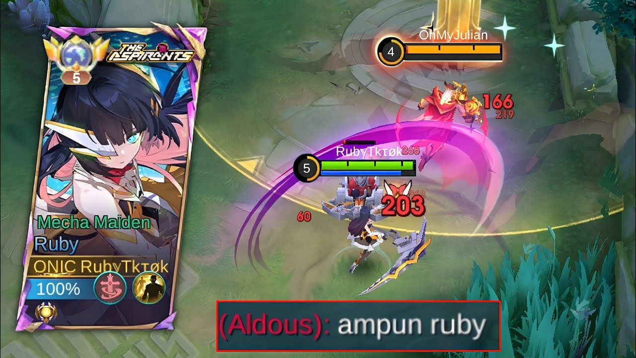 Ketika Ruby Buat Top Global Kena Mental, Global Aldous, Ixia, Vexana!! 