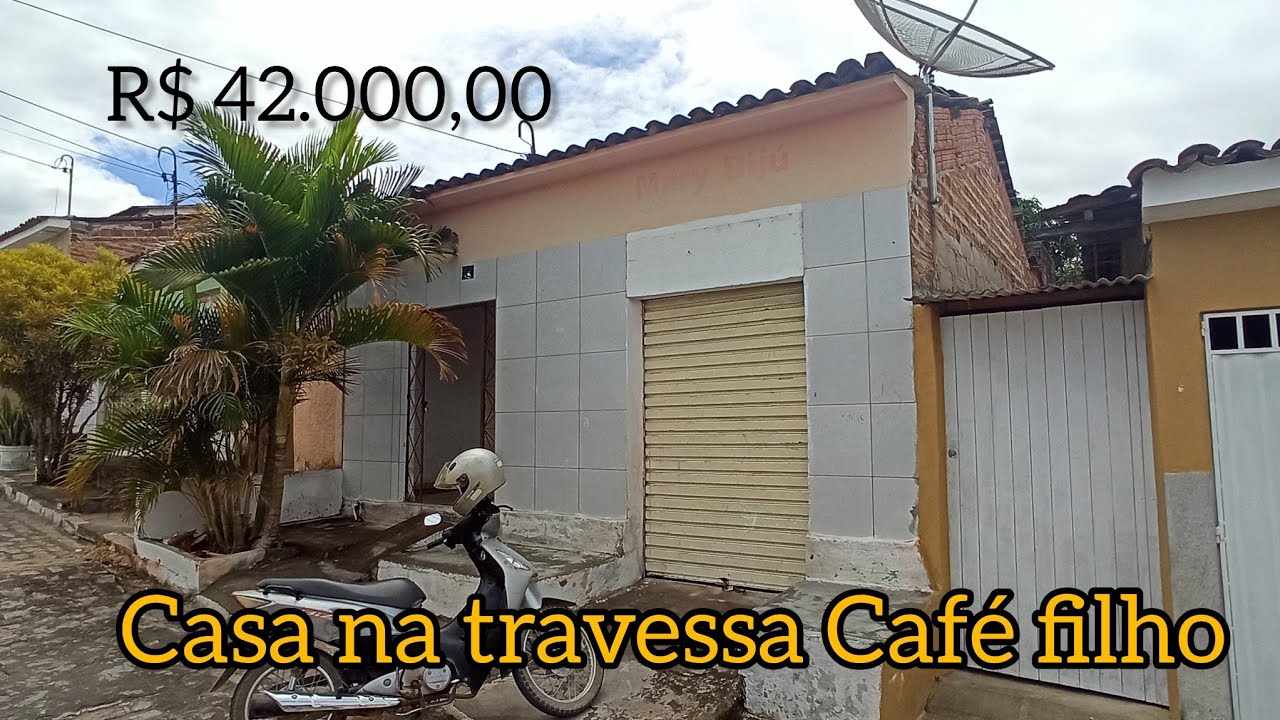 🏡 CASA COM PONTO COMERCIAL / R$ 42.000,00