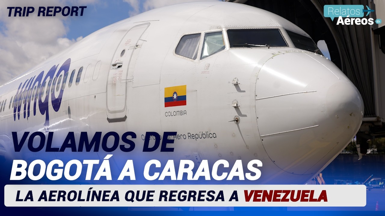 VOLANDO A CARACAS  | Un vuelo poco común tras los eventos recientes