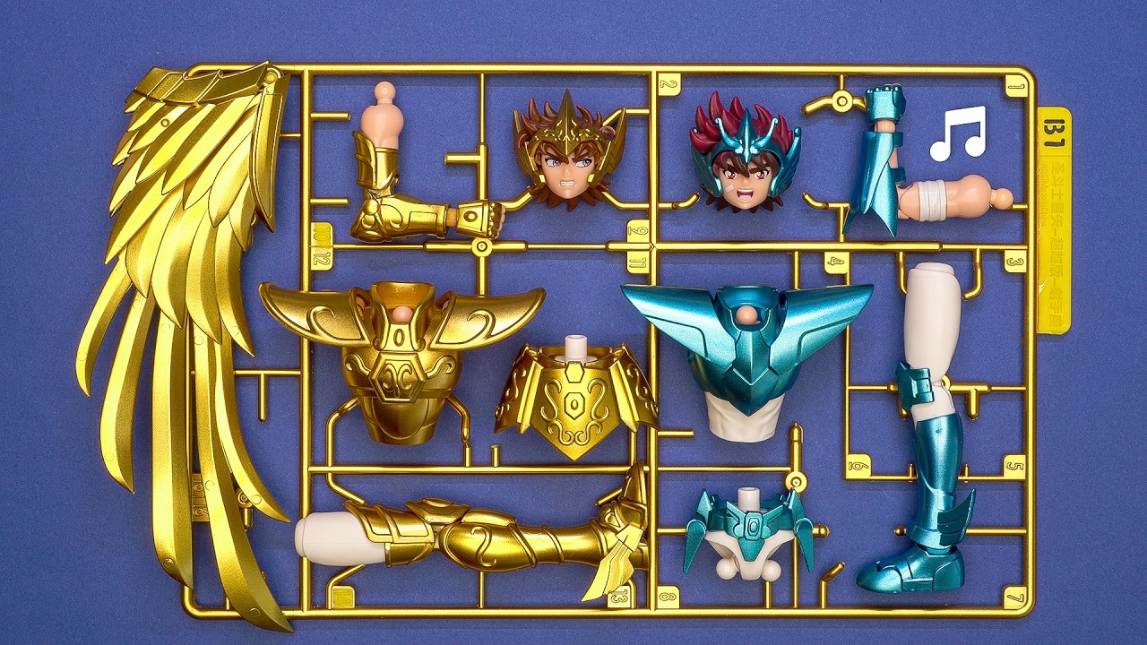 ♪Build: Pegasus Seiya｜Sagittarius Aiolos｜Saint Seiya｜Satisfying beat building｜Speed build｜Model Kit